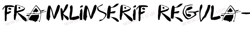FranklinSerif Regula字体转换